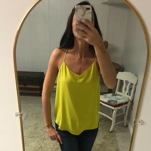 LOFT Chartreuse Tank